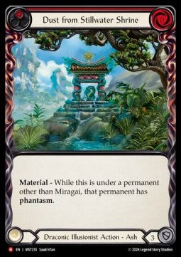Dust from Stillwater Shrine [MST235] (Part the Mistveil) Regular