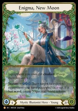 Enigma, New Moon [MST238] (Part the Mistveil) Rainbow Foil