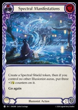 Spectral Manifestations (Red) [ENG008] (Part the Mistveil - Enigma Blitz Deck) Regular