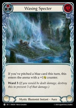 Waxing Specter (Red) [ENG010] (Part the Mistveil - Enigma Blitz Deck) Regular