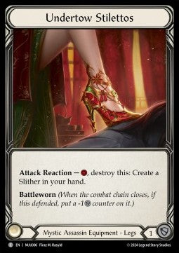 Undertow Stilettos [NUU006] (Part the Mistveil - Nuu Blitz Deck) Regular