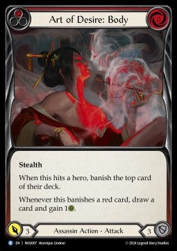 Art of Desire: Body [NUU007] (Part the Mistveil - Nuu Blitz Deck) Regular