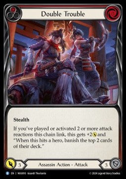 Double Trouble (Red) [NUU010] (Part the Mistveil - Nuu Blitz Deck) Regular