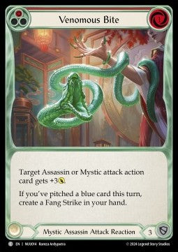 Venomous Bite (Red) [NUU014] (Part the Mistveil - Nuu Blitz Deck) Regular