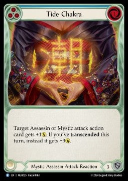 Tide Chakra (Blue) [NUU025] (Part the Mistveil - Nuu Blitz Deck) Regular