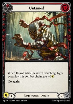 Untamed (Red) [ZEN013] (Part the Mistveil - Zen Blitz Deck) Regular