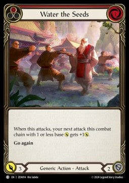 Water the Seeds (Red) [ZEN014] (Part the Mistveil - Zen Blitz Deck) Regular