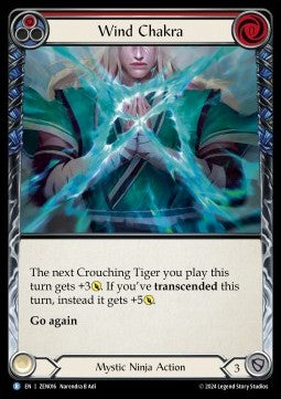 Wind Chakra (Red) [ZEN016] (Part the Mistveil - Zen Blitz Deck) Regular