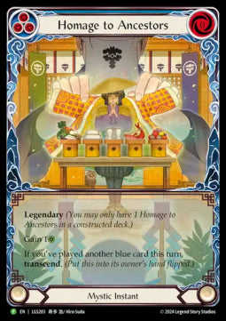 Homage to Ancestors // Inner Chi [LGS283] (LGS Promos) Rainbow Foil