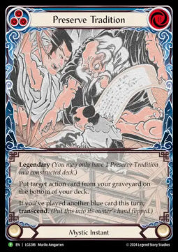 Preserve Tradition // Inner Chi [LGS286] (LGS Promos) Rainbow Foil