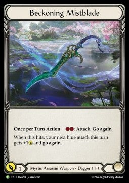Beckoning Mistblade [LGS293] (LGS Promos) Cold Foil