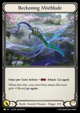 Beckoning Mistblade [LGS294] (LGS Promos) Cold Foil