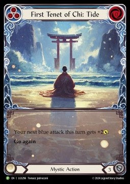 First Tenet of Chi: Tide (Extended Art) [LGS296] (LGS Promos) Rainbow Foil