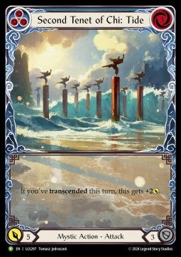 Second Tenet of Chi: Tide (Extended Art) [LGS297] (LGS Promos) Rainbow Foil