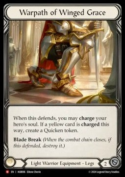 Warpath of Winged Grace [ASB006] (Armory Deck: Boltyn) Rainbow Foil