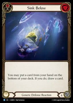 Sink Below (Red) [ASB016] (Armory Deck: Boltyn) Regular