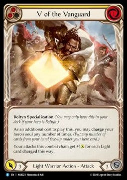 V of the Vanguard [ASB023] (Armory Deck: Boltyn) Regular