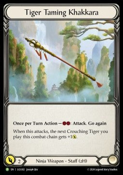 Tiger Taming Khakkara [LGS302] (LGS Promos) Cold Foil