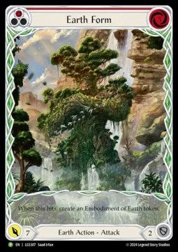 Earth Form (Extended Art) [LGS307] (LGS Promos) Rainbow Foil