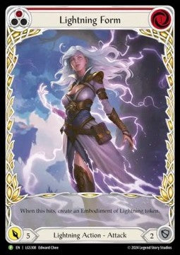 Lightning Form (Extended Art) [LGS308] (LGS Promos) Rainbow Foil