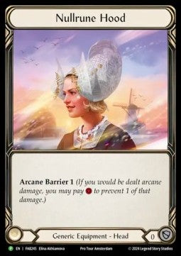 Nullrune Hood [FAB245] (FAB Promos) Rainbow Foil