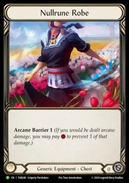 Nullrune Robe [FAB246] (FAB Promos) Rainbow Foil