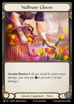 Nullrune Gloves [FAB247] (FAB Promos) Rainbow Foil