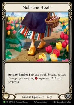 Nullrune Boots [FAB248] (FAB Promos) Rainbow Foil
