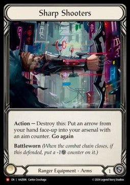 Sharp Shooters [AAZ006] (Armory Deck: Azalea) Rainbow Foil