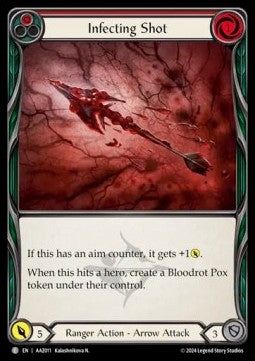 Infecting Shot (Red) [AAZ011] (Armory Deck: Azalea) Regular