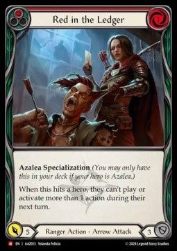 Red in the Ledger [AAZ013] (Armory Deck: Azalea) Regular