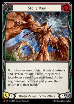 Stone Rain [AAZ016] (Armory Deck: Azalea) Rainbow Foil