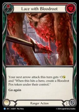 Lace with Bloodroot [AAZ017] (Armory Deck: Azalea) Regular