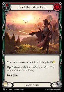 Read the Glide Path (Red) [AAZ021] (Armory Deck: Azalea) Regular