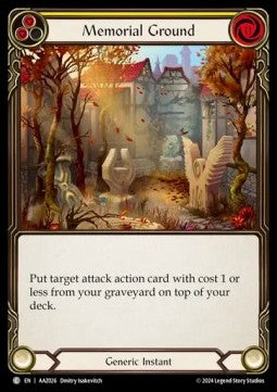 Memorial Ground (Yellow) [AAZ026] (Armory Deck: Azalea) Regular