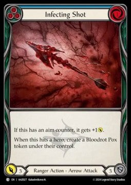 Infecting Shot (Blue) [AAZ027] (Armory Deck: Azalea) Regular
