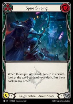 Spire Sniping (Blue) [AAZ028] (Armory Deck: Azalea) Regular