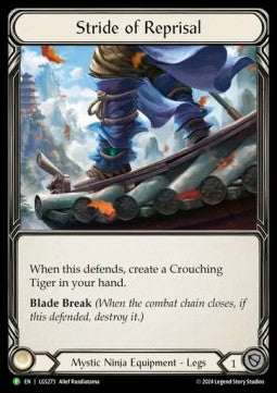 Stride of Reprisal [LGS273] (LGS Promos) Rainbow Foil