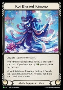 Koi Blessed Kimono [LGS275] (LGS Promos) Rainbow Foil