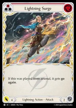 Lightning Surge (Red) [AUR010] (First Strike: Aurora) Regular