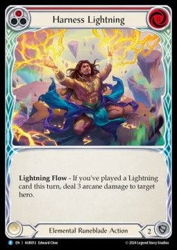 Harness Lightning (Red) [AUR013] (First Strike: Aurora) Regular
