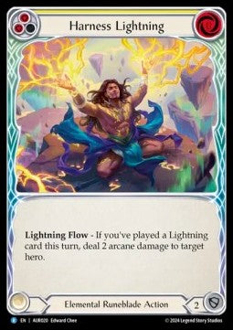Harness Lightning (Yellow) [AUR020] (First Strike: Aurora) Regular
