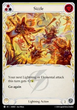 Sizzle (Yellow) [AUR021] (First Strike: Aurora) Regular
