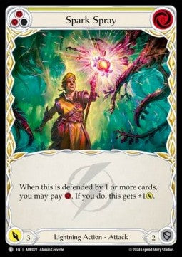 Spark Spray (Yellow) [AUR022] (First Strike: Aurora) Regular