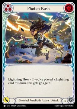 Photon Rush (Blue) [AUR024] (First Strike: Aurora) Regular