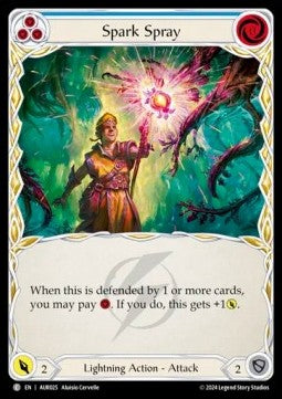 Spark Spray (Blue) [AUR025] (First Strike: Aurora) Regular