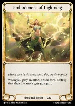 Embodiment of Lightning [AUR027] (First Strike: Aurora) Regular