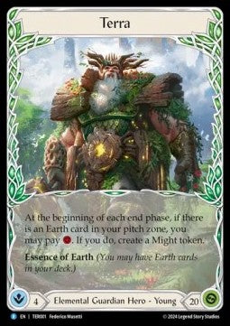 Terra [TER001] (First Strike: Terra) Rainbow Foil