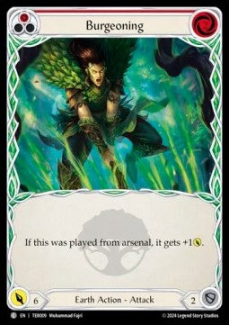 Burgeoning (Red) [TER009] (First Strike: Terra) Regular