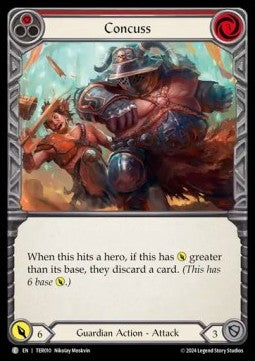 Concuss (Red) [TER010] (First Strike: Terra) Regular